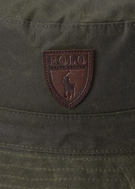 firma oliven Mænd Ralph Lauren voksdug spandehat Z426B2749
