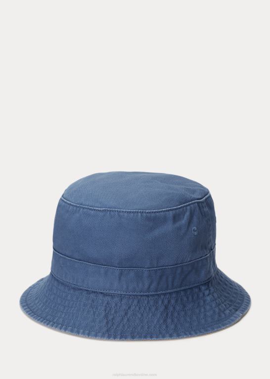 gammel kgl Mænd Ralph Lauren polo bear twill spand hat Z426B2363
