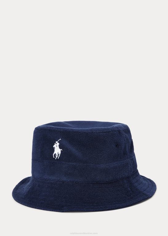 newport flåde Mænd Ralph Lauren bøttehat i bomuldsblanding Z426B2433