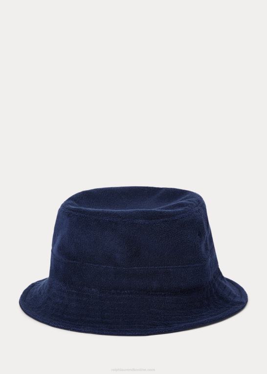 newport flåde Mænd Ralph Lauren bøttehat i bomuldsblanding Z426B2433
