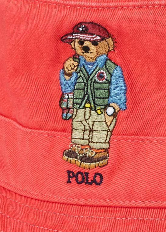 røde rev Mænd Ralph Lauren polo bear twill spand hat Z426B2452
