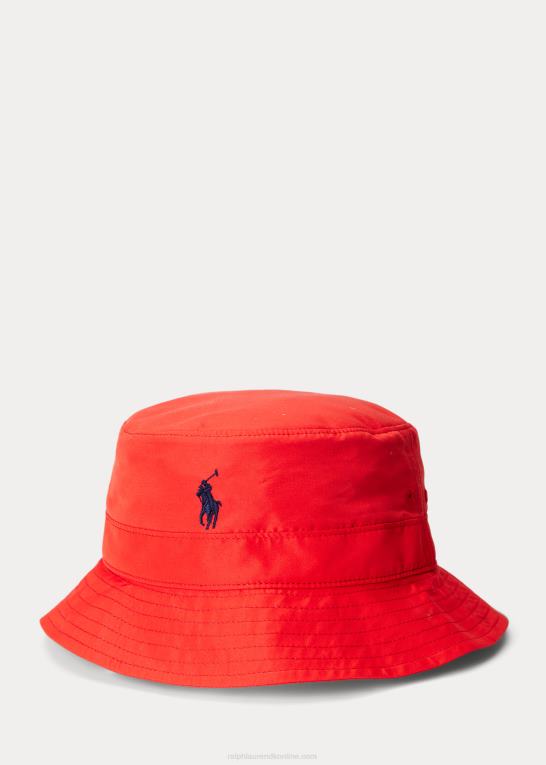 topmøde rødt Mænd Ralph Lauren jorden polo pakbar bøttehat Z426B2484