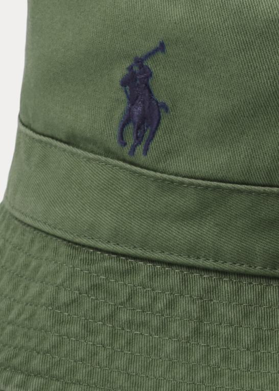 vasket skov Mænd Ralph Lauren bomuld chino bøttehat Z426B2291