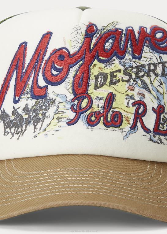 Mænd Ralph Lauren logo-grafisk trucker kasket Z426B2530
