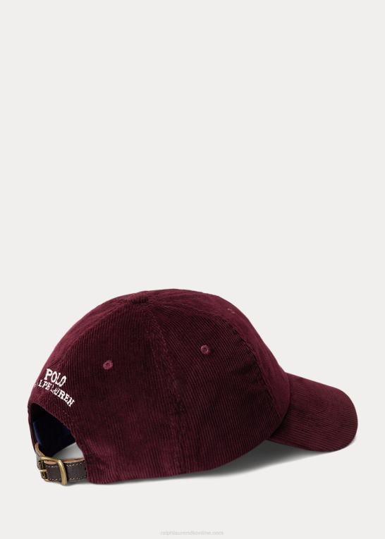 Mænd Ralph Lauren polo bjørn fløjl kuglehætte Z426B2750