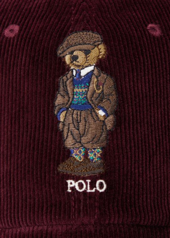 Mænd Ralph Lauren polo bjørn fløjl kuglehætte Z426B2750