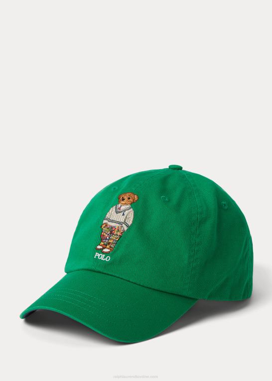 billard grøn Mænd Ralph Lauren polo bear twill kuglehætte Z426B2485