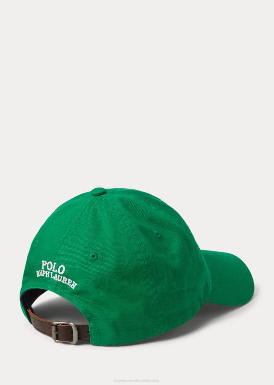 billard grøn Mænd Ralph Lauren polo bear twill kuglehætte Z426B2485