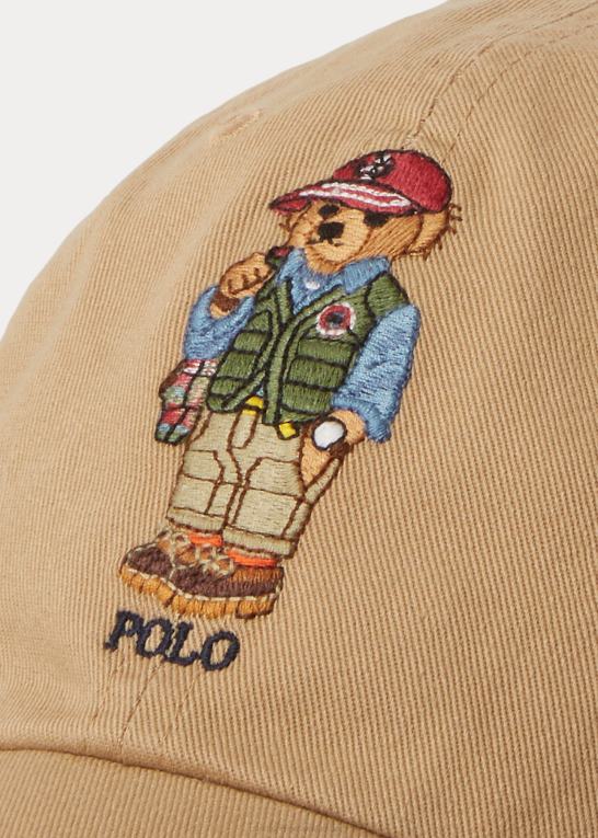 cafe tan Mænd Ralph Lauren polo bear twill kuglehætte Z426B2425