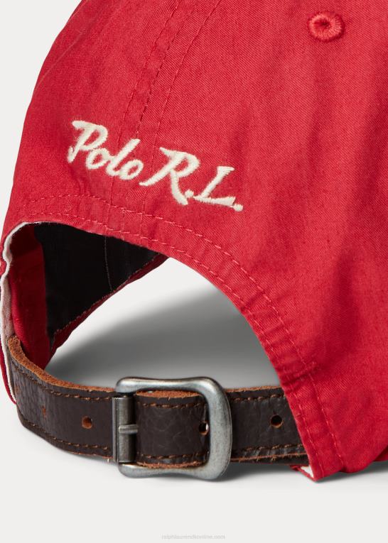chili peber Mænd Ralph Lauren påført twill langnæb hætte Z426B2208