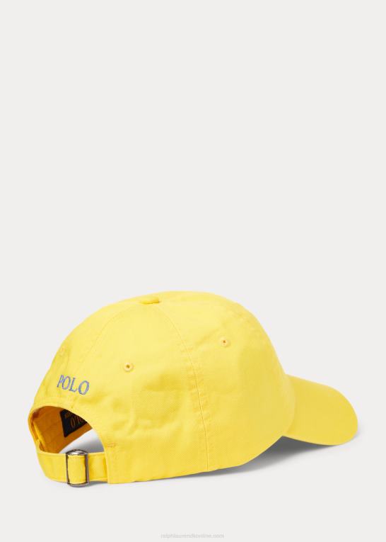 citronknus Mænd Ralph Lauren bomuld chino kuglehætte Z426B2495