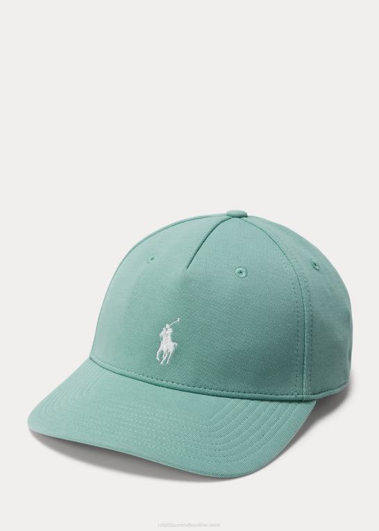 essex grøn Mænd Ralph Lauren dobbeltstrikket jacquardkuglehue Z426B5528