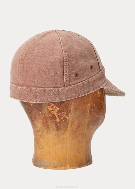 falmet lilla Mænd Ralph Lauren andelærreds kasket Z426B8830