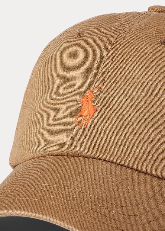 forsendelse tan Mænd Ralph Lauren bomuld chino kuglehætte Z426B2492