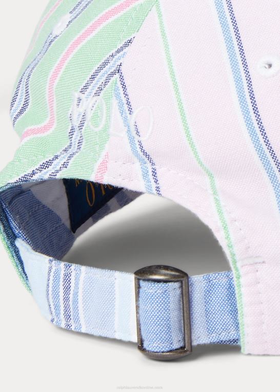 funshirt multi Mænd Ralph Lauren stribet oxford kuglehætte Z426B2362