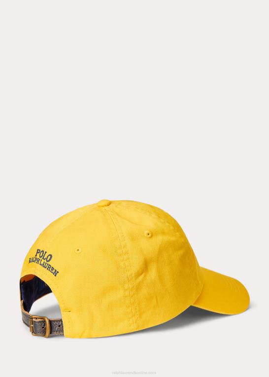 gulfinnet Mænd Ralph Lauren polo bear twill kuglehætte Z426B2443