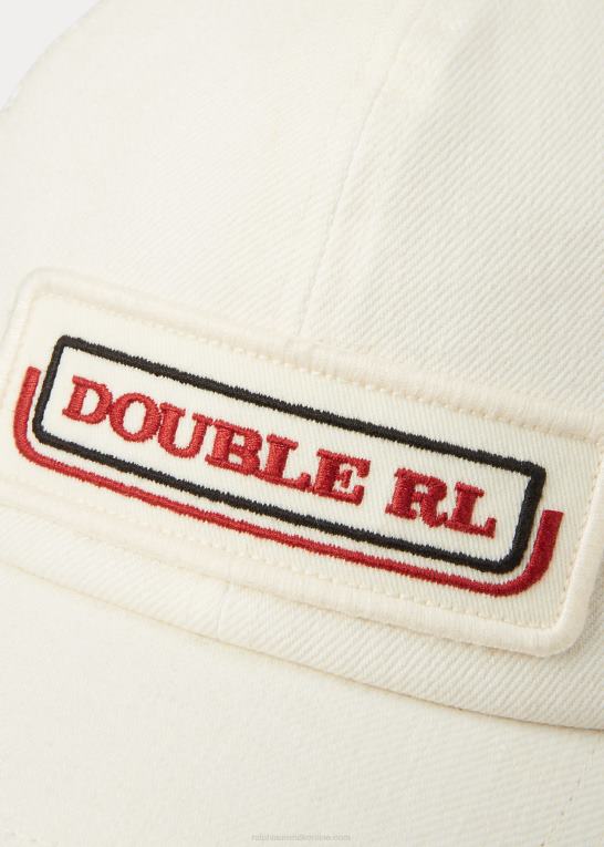 hvid Mænd Ralph Lauren logo-patch twill trucker cap Z426B8866