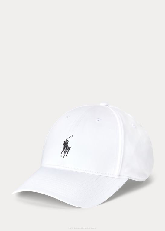hvid Mænd Ralph Lauren twill kuglehætte Z426B2543