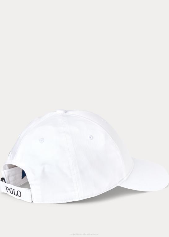 hvid Mænd Ralph Lauren twill kuglehætte Z426B2543