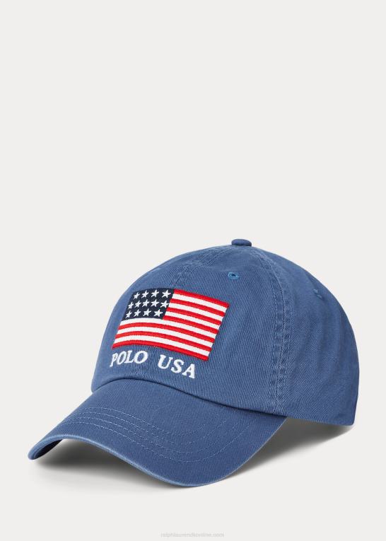 let marine Mænd Ralph Lauren flag chino kuglekasket Z426B2489