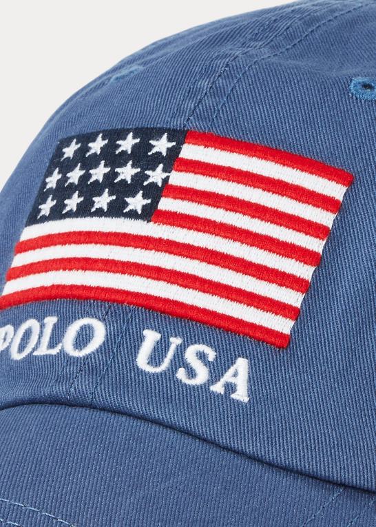 let marine Mænd Ralph Lauren flag chino kuglekasket Z426B2489