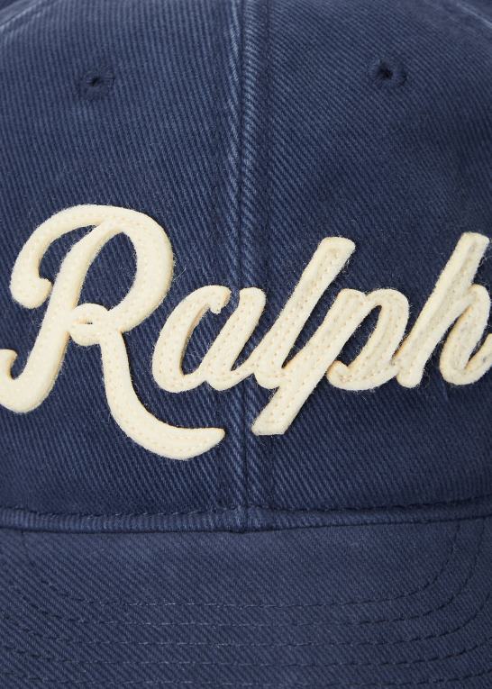 newport flåde Mænd Ralph Lauren applikeret twill kuglehætte Z426B2424