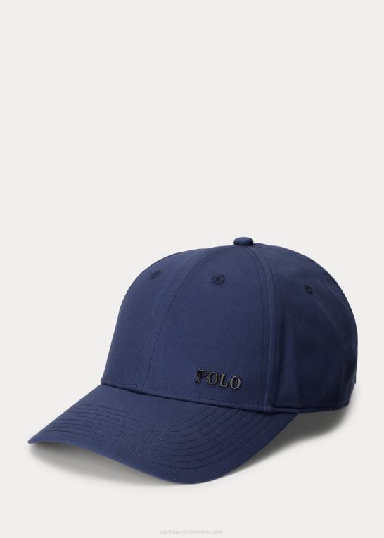 newport flåde Mænd Ralph Lauren kuglehætte med logoplade Z426B2577