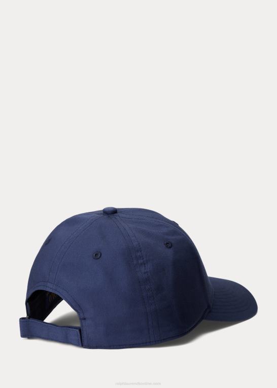 newport flåde Mænd Ralph Lauren kuglehætte med logoplade Z426B2577