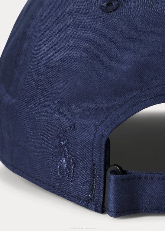 newport flåde Mænd Ralph Lauren kuglehætte med logoplade Z426B2577