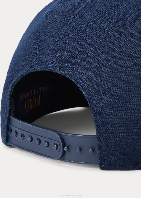 newport flåde Mænd Ralph Lauren logo twill kuglehætte Z426B2293