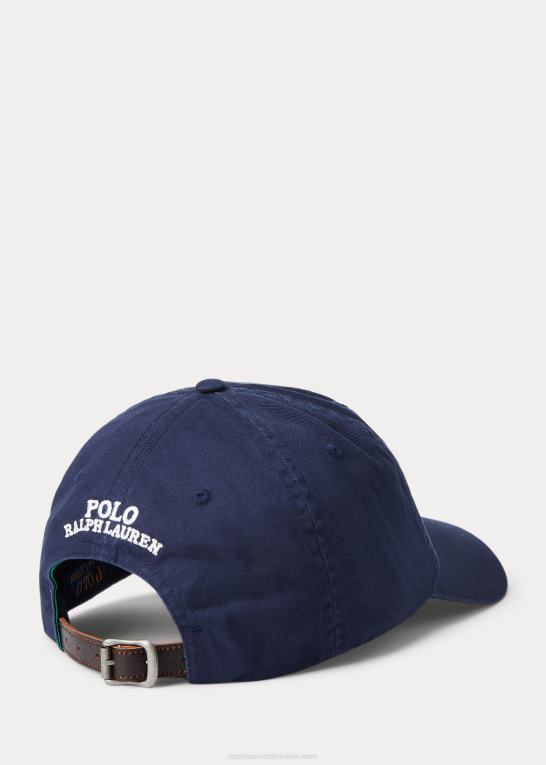newport flåde Mænd Ralph Lauren rugby skjorte-broderet kuglekasket i twill Z426B2516