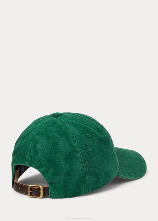 ny skov Mænd Ralph Lauren bomulds chino langnæbbet kasket Z426B2748