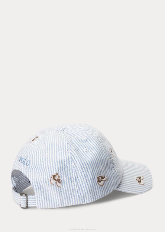 oxford stribe Mænd Ralph Lauren broderet stribet oxford kuglekasket Z426B2366
