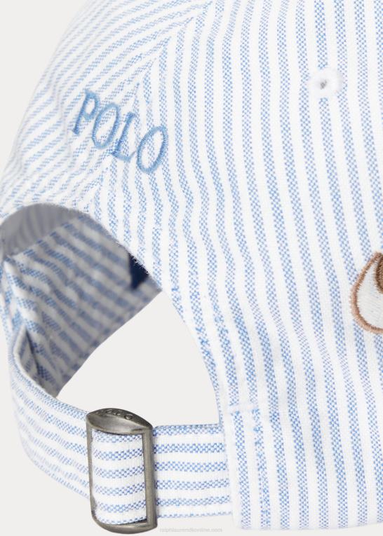 oxford stribe Mænd Ralph Lauren broderet stribet oxford kuglekasket Z426B2366