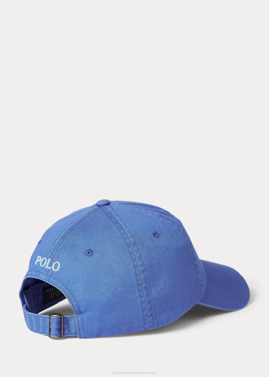pigesten blå Mænd Ralph Lauren bomuld chino kuglehætte Z426B2499
