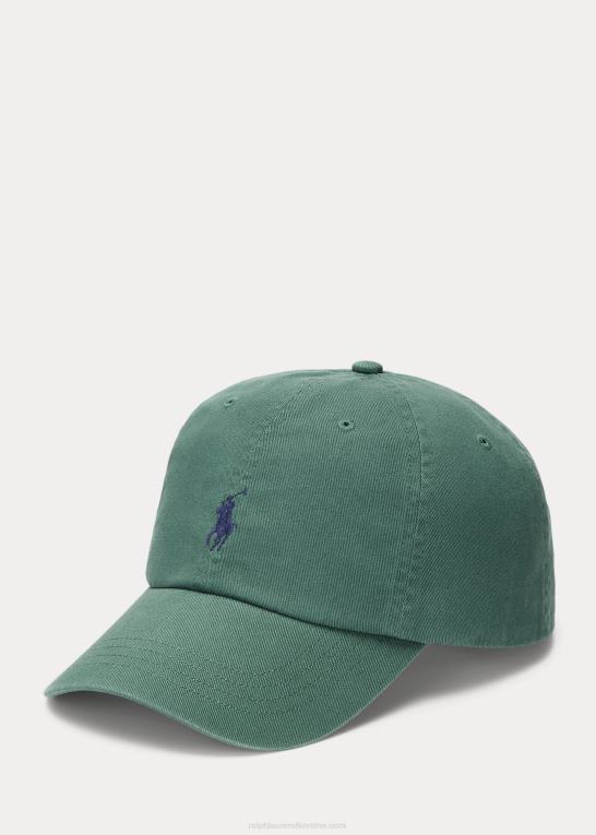vasket skov Mænd Ralph Lauren bomuld chino kuglehætte Z426B2497