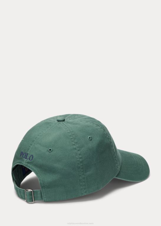 vasket skov Mænd Ralph Lauren bomuld chino kuglehætte Z426B2497