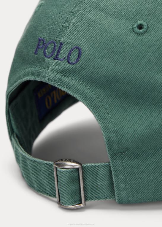 vasket skov Mænd Ralph Lauren bomuld chino kuglehætte Z426B2497