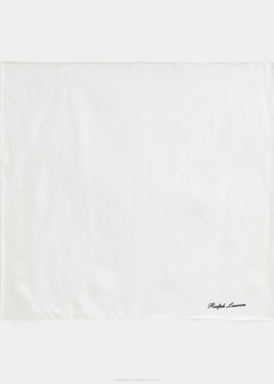 hvid Mænd Ralph Lauren silke lomme firkantet Z426B2663