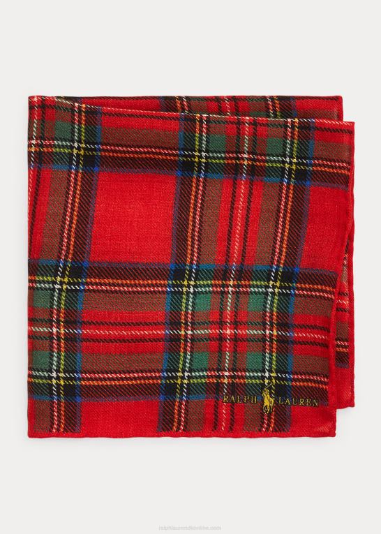 rød multi Mænd Ralph Lauren firkantet uldlomme Z426B2280