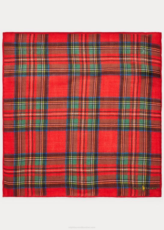 rød multi Mænd Ralph Lauren firkantet uldlomme Z426B2280