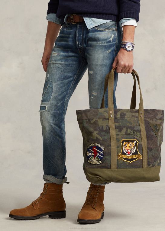 camo Mænd Ralph Lauren kanvas pose Z426B8769