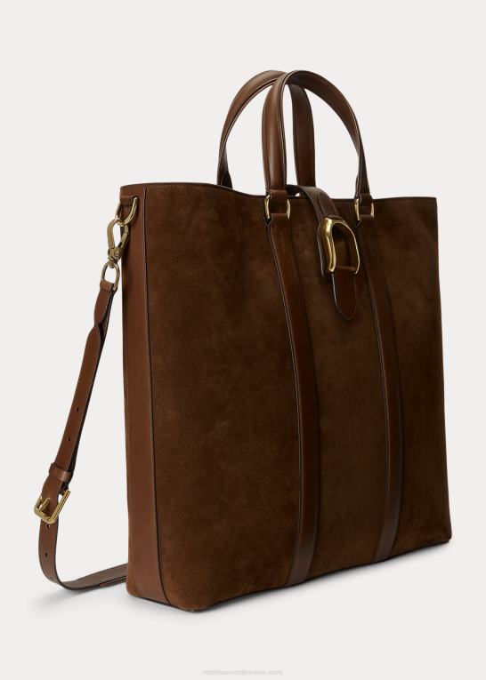 kastanje Mænd Ralph Lauren ruskind welington tote Z426B8974