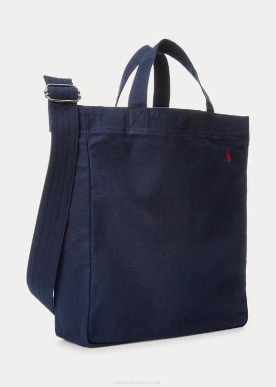 newport flåde Mænd Ralph Lauren shopper-tote i lærred Z426B5244