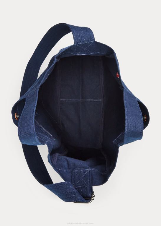 newport flåde Mænd Ralph Lauren shopper-tote i lærred Z426B5244