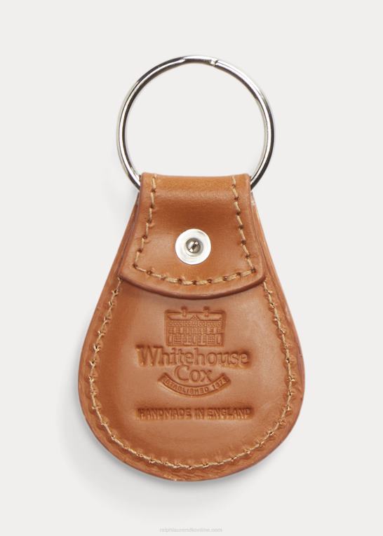 tan Mænd Ralph Lauren hovedtøj læder nøglebrik Z426B2552