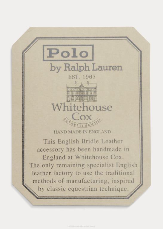 tan Mænd Ralph Lauren hovedtøj læder nøglebrik Z426B2552