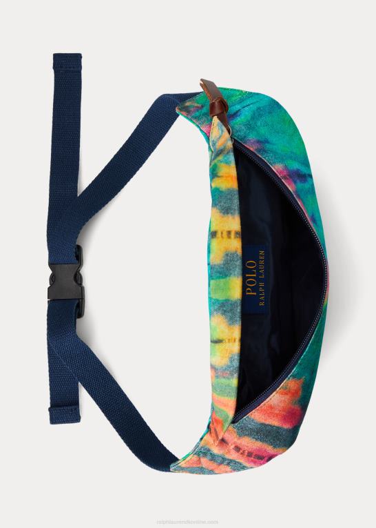 bindefarve Mænd Ralph Lauren tie-dye kanvas taljepakke Z426B8748