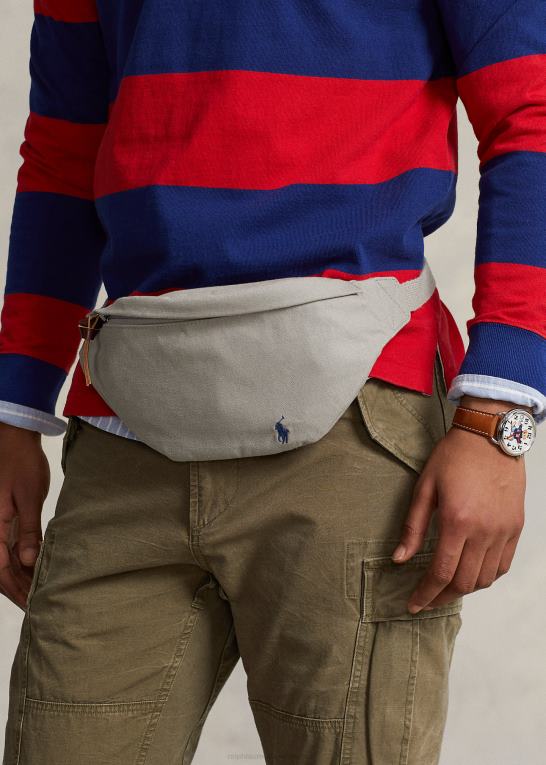 grå tåge Mænd Ralph Lauren kanvas taljepakke Z426B2474