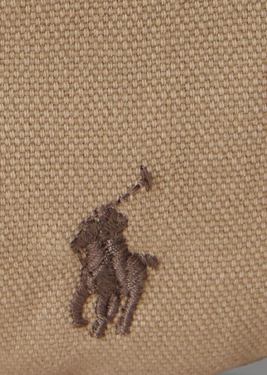 vintage kaki Mænd Ralph Lauren kanvas taljepakke Z426B2475